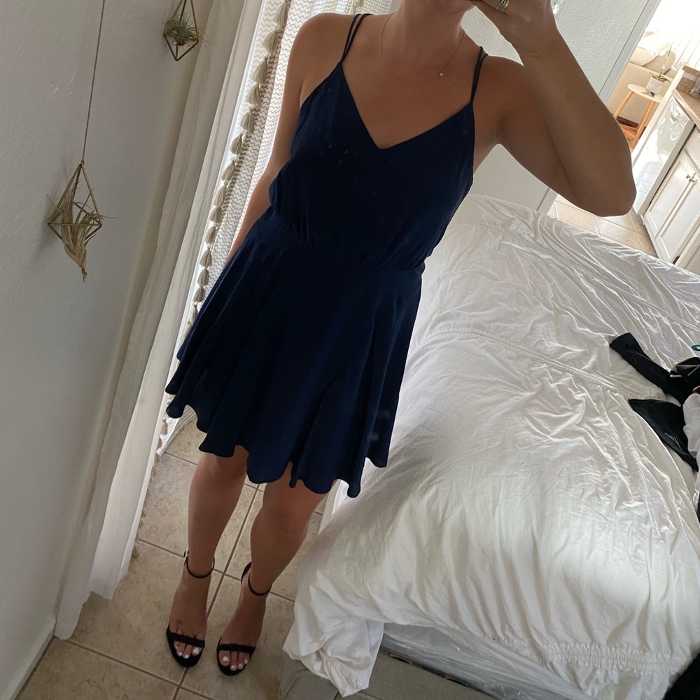 Navy Blue Dress